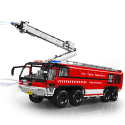 RC airport fire truck Mould King 19004S - Models