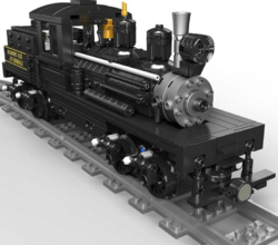 Parní lokomotiva R/C Mould King 12032 - World Railway