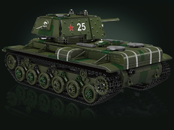 Ruský těžký tank KV-1 R/C Mould King 20025 - Military