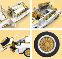 Automobil Vintage K 500 Mould King 10003 - Creative idea