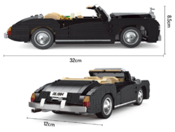 Automobil Silver Cloud Mould King 10006 - Creative idea