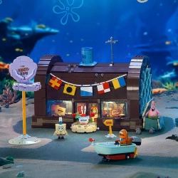 Restaurace Křupavý Krab Area X - Spongebob v kalhotách