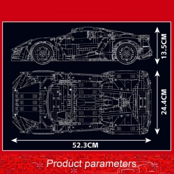 Sportovní automobil W Motors LIken Mould King 13190 - Models 1:8