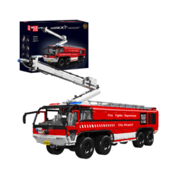 RC airport fire truck Mould King 19004 - Models