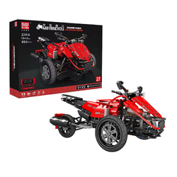 Trojkolka Monster Spyder R/C - Mould King 23010 - Models