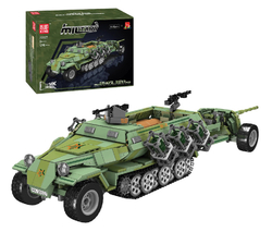 R/C Half-track armored vehicle Mould King 20027 - Military