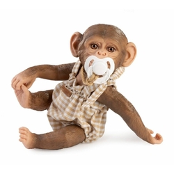 Guca 991 REBORN MONKEY - realistic baby monkey with full vinyl body - 32 cm