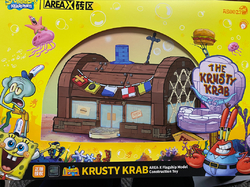 Restaurace Křupavý Krab Area X - Spongebob v kalhotách