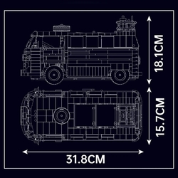 Hippies Van T1 Mould King 10030 - Creative idea