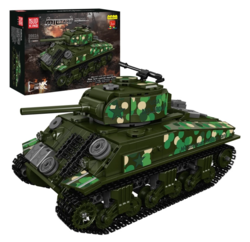 Americký střední tank M4 Sherman R/C Mould King 20024 - Military