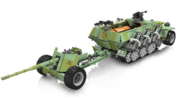 R/C Half-track armored vehicle Mould King 20027 - Military